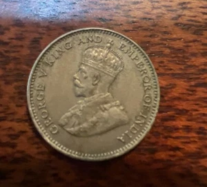 HONG KONG 10 CENTS 1936 - Picture 1 of 2