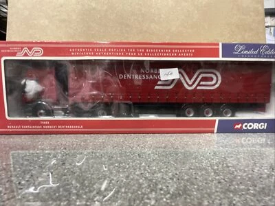 Corgi 1:50 Ltd Edn 75603 Renault Curtainside Norbert Dentressangle Untouched - Image 1 of 4