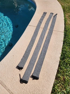 Meias de vara de pesca - resistentes/almofadadas com cordão (2) 6'6 e (1) 7' - Imagem 1 de 4