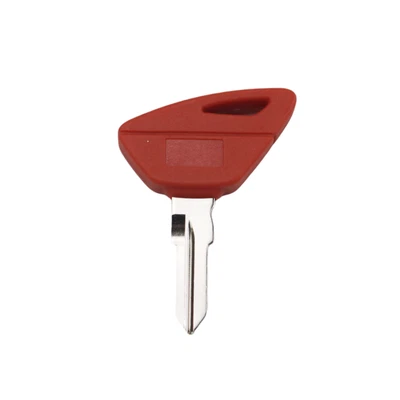 Red Motorcycle Blank Key Replace Uncut Keys for Aprilia RS660 GT200 - Image 1 of 3