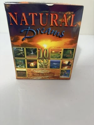 Natural Dreams 10 CD Sealed Boxed Set Music Relaxation Meditation Sleep Therapy - Image 1 of 4