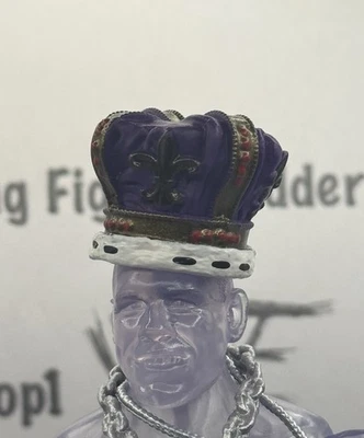 WWE Elite Series - Harley Race Purple King Crown Only Fodder Mattel 1/12 Scale - Image 1 of 3