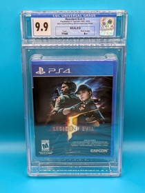 Resident Evil 5 PlayStation 4 PS4 CGC 9.9 A++ Sealed Graded NOT WATA VGA