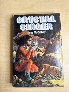 Crystal Singer Anne McCaffrey 1982 First Edition Hardcover Fantasy - Picture 1 of 18
