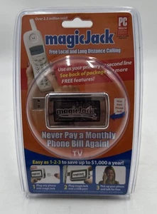 Magic Jack A921 USB Phone Jack 430-0302 Brand New Sealed - Picture 1 of 2