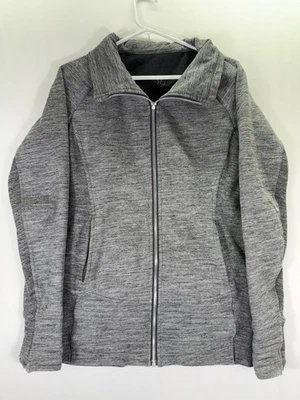 Chaqueta Lululemon Radiant II Cremallera Completa Cuello Embudo Gris Oscuro Mujer’s Talla 6 Foto 1 de 4