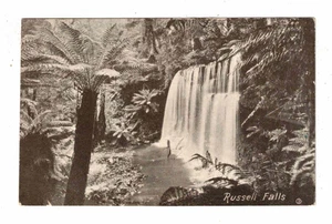 Vintage Postcard c1910s Russell Falls, Mt. Field National Park. Tasmanian Govern - Foto 1 di 2