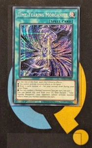 MP24-EN088 Time-Tearing Morganite Prismatic Secret Rare 1st Edition YuGiOh - Picture 1 of 3