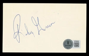 Jazz Rickey Green Authentic Signed 3x5 Index Card Autographed BAS #BT03594 - Picture 1 of 2