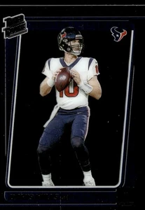 Davis Mills 2021 Clearly Donruss #58 RC Houston Texans Football Card - Picture 1 of 2