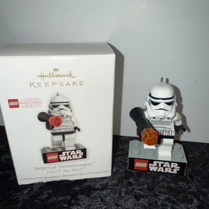 Adornos Hallmark Star Wars Lego, Stormtrooper y Yoda (2) - Imagen 1 de 9