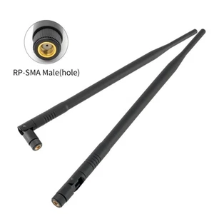 Car Antenna Car Aerial Antenna 1pcs 29cm RP-SMA Male Vertical Polarization - Picture 1 of 12