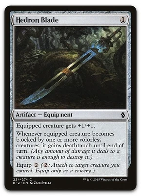 Hedron Blade #224 (NM) Battle for Zendikar BFZ Magic MTG - Image 1 of 2