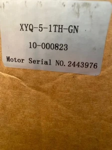 10-000823 Genuine Navitas High Performance AC Golf Cart Motor MAC823 - Imagen 1 de 2