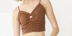 SO Cropped Keyhole Tank Top Juniors Size XXL - Picture 1 of 1