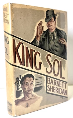 King Sol, Barnett Sheridan, 1939 UK 1st HCDJ in Mylar, Boxing, Fine - Image 1 of 4