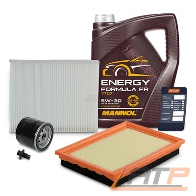 INSPEKTIONSPAKET + 5l 5W-30 FÜR FORD FIESTA 5 JH JD FUSION JU 1.25 1.4 1.6 01-12 - Bild 1 von 4
