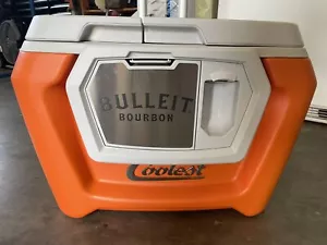 NEW! COOLEST COOLER ORANGE! Rare Bulleit Bourbon Version . Blender And Speaker - Picture 1 of 7