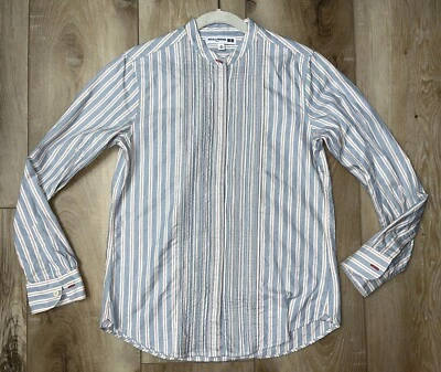 Camisa Ines De La Fressange X Uniqlo Mujer Rayas Abotonadas Azul Talla XS Foto 1 de 4