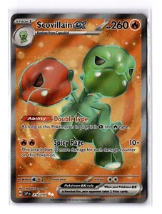 Scovillain ex - 216/191 Scarlet & Violet Surging Sparks Ultra Rare - NM - Picture 1 of 2