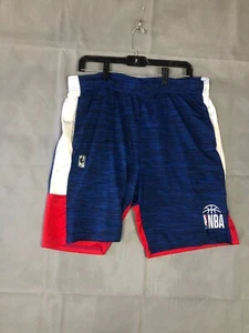 NBA Basketball Shorts Mens Size Medium Color Blue NBA prints - Picture 1 of 10