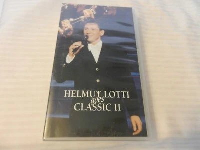 Helmut Lotti Goes Classic II VHS Tape Hard Case 1996 - Image 1 of 3