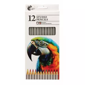 12 Studio Artists Pencils For Sketching Tones Art Shades Drawing Sketching Fun - Picture 1 of 1