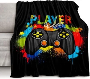 lirs Bedding Gaming Throw Blanket 60" x 60’’x50", Mt-a19 - Picture 1 of 7