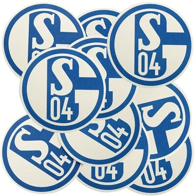 FC Schalke 04 Bierdeckel 10er, 20er od. 50er Set Untersetzer Glasuntersetzer S04
