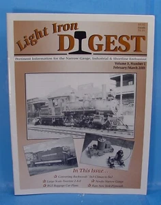 LIGHT IRON DIGEST MAGAZIN BAND 3 NUMMER 1 FEBRUAR/MÄRZ 2001 TOC ABGEBILDET - Bild 1 von 2