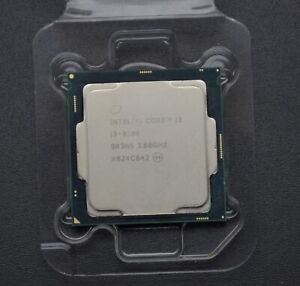 Intel i3-8100 3.60GHz 8th Gen 6MB Cache Quad Core Socket 1151 OEM CPU SR3N5