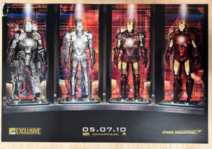 2009 San Diego Comic Con Marvel Exclusive Iron Man 2 movie promo poster 20"x13" - Picture 1 of 1