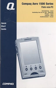 ITHistory (1999) COMPAQ MANUAL AERO 1500 PalmSize PC Dansk Ned Suomi Norsk Sven - Bild 1 von 4