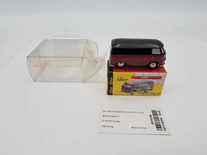 SCHUCO PICCOLO 1:90 SCALE VW VOLKSWAGEN KASTENWAGEN Black - Picture 1 of 11
