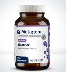 Thyrosol By Metagenics. 90 Capsules. Promote. Thyroid Health. Free Shipping. - Picture 1 of 4