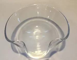 Steuben Crystal_Originale_Vassoio per sigari_Ciotola_Script Firmato_Chiaro_Dia 6”_Ecc - Foto 1 di 12