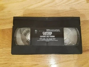 Preowned Clifford The Big Red Dog Clifford's Best Friends VHS Videotape no box - Picture 1 of 1