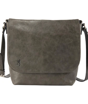 Browning Concealed Carry Purse, CCW Gun Handbag Gray Faux Leather Sierra - Image 1 of 3