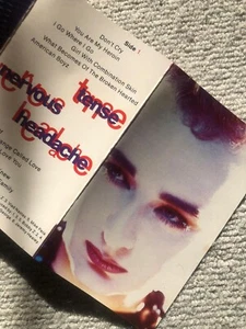 BOY GEORGE "Tense Nervous Headache" VIRGIN (TCV2546) RARE UK 1988 CASSETTE TAPE - Picture 1 of 3