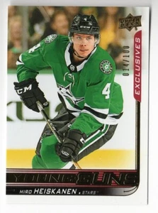 2018-19 Upper Deck Young Guns UD Exclusives Rookie #246 Miro Heiskanen 014/100 - Picture 1 of 2