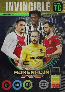PANINI TOP CLASS ADRENALYN XL 2022 N. 5 RARE - INVINCIBLE CARD - Picture 1 of 2