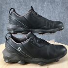 FootJoy Shoes Mens 9 M Tour Alpha Athletic Golf Cleats Low Sneakers 55507 Black