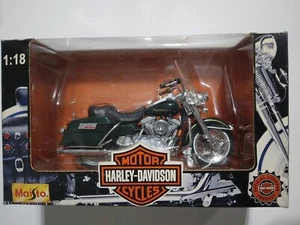 Maisto Harley Davidson Motorcycle FLHT ELECTRA GLIDE STANDARD 1:18 Scale 1997 - Picture 1 of 2
