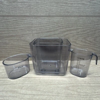 Emeril Lagasse Pasta Beyond PM-01 Replacement Juice Food Pulp Collector + cups - Image 1 of 4