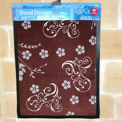 Schmutzfangmatte ASTRA TrendDesign 60x80 Ornament braun Türmatte Sauberlaufmatte - Bild 1 von 2