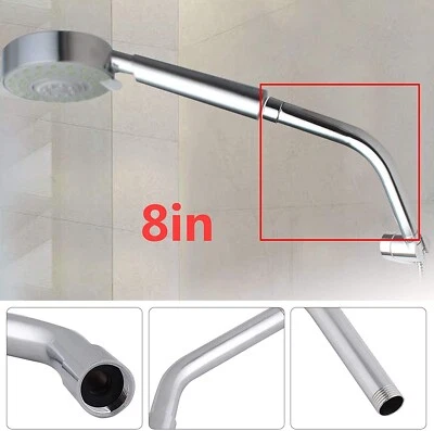 1 X Duschkopf Verlängerung Abgewinkelt Bad Dusche Arm Extra Schlauchleitung - Bild 1 von 4