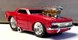 THE ORIGINAL MUSCLE MACHINES 1965 FORD MUSTANG 1/64 - 65 MUSTANG RUBBER TIRES - Picture 1 of 4