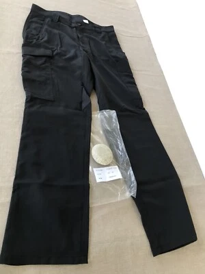 Cintas  Work { CARGO }  Pants , 32X32 ,BLACK, "Design Collective", by Cintas. - Image 1 of 4