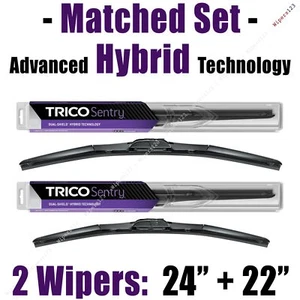 Juego combinado de 2 limpiaparabrisas híbridos 24"+22" Trico Sentry limpiaparabrisas - 32-240 32-220 - Imagen 1 de 1