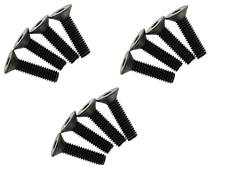 50085 12 Viti  Svasate M4x16 Himoto 1/5/SCREWS HIMOTO M4x16  - Immagine 1 di 1